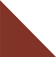 Winckelmans Triangle Rouge, 100 x 100 x 140 x 9