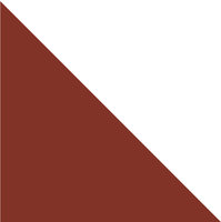 Winckelmans Triangle Rouge, 70 x 70 x 100 x 9