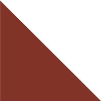 Winckelmans Triangle Rouge, 70 x 70 x 100 x 9