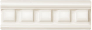 Vintage White Dentil, 152 x 50