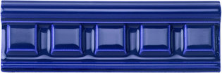 Royal Blue Dentil, 152 x 50