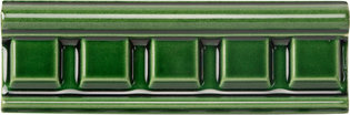 Victorian Green Dentil, 152 x 50