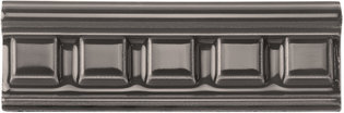 Charcoal Grey Dentil, 152 x 50