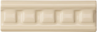 Country White Dentil, 152 x 50