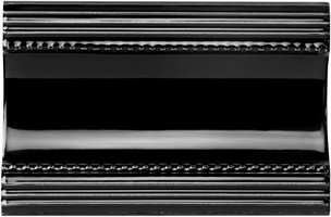 Jet Black Cornice, 152 x 75