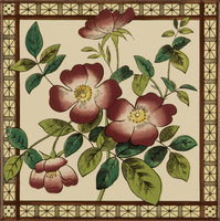 Sweetbriar on Country White , 152 x 152 x 7