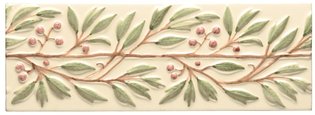 Leaf and Berry Border , 214 x 76