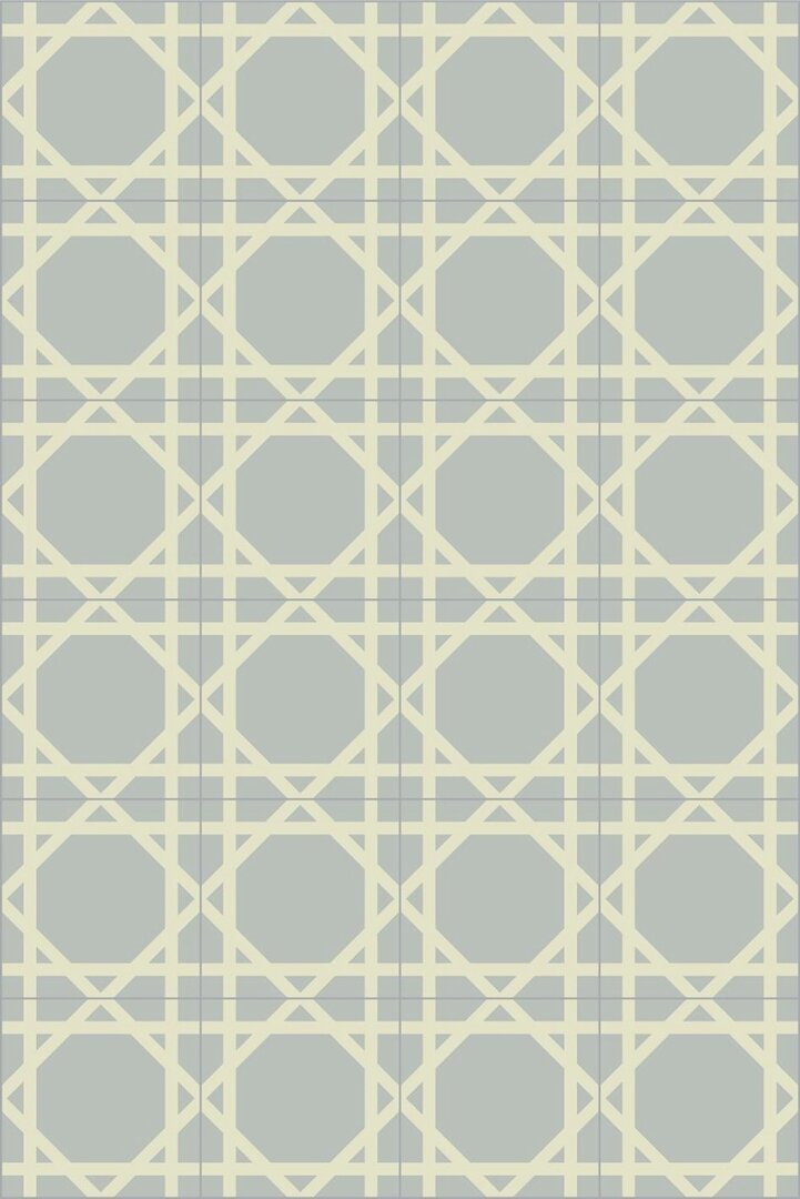 Bisazza cementtegel Square Gustav Frost 200 x 200