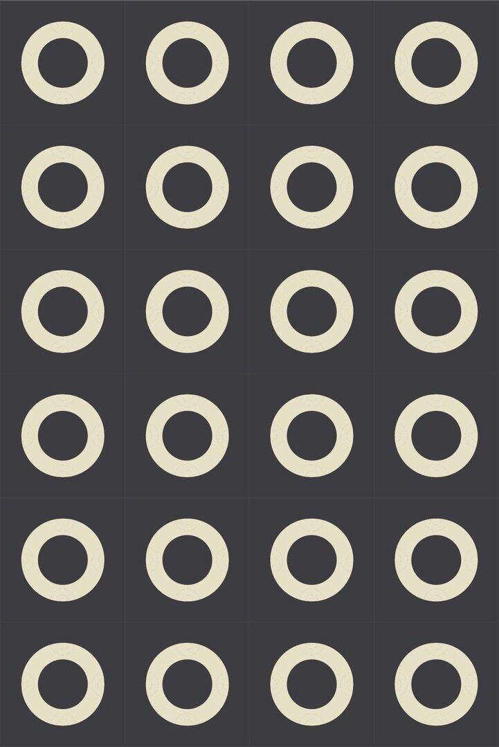 Bisazza cementtegel Square Lens Nero 200 x 200
