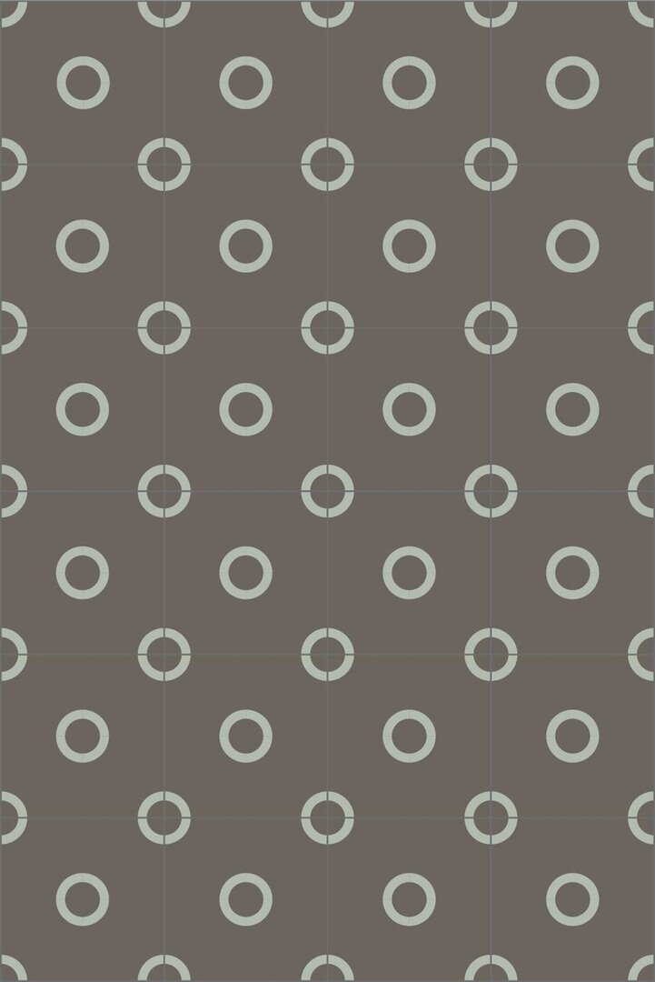 Bisazza cementtegel Square Mould Castagno 200 x 200