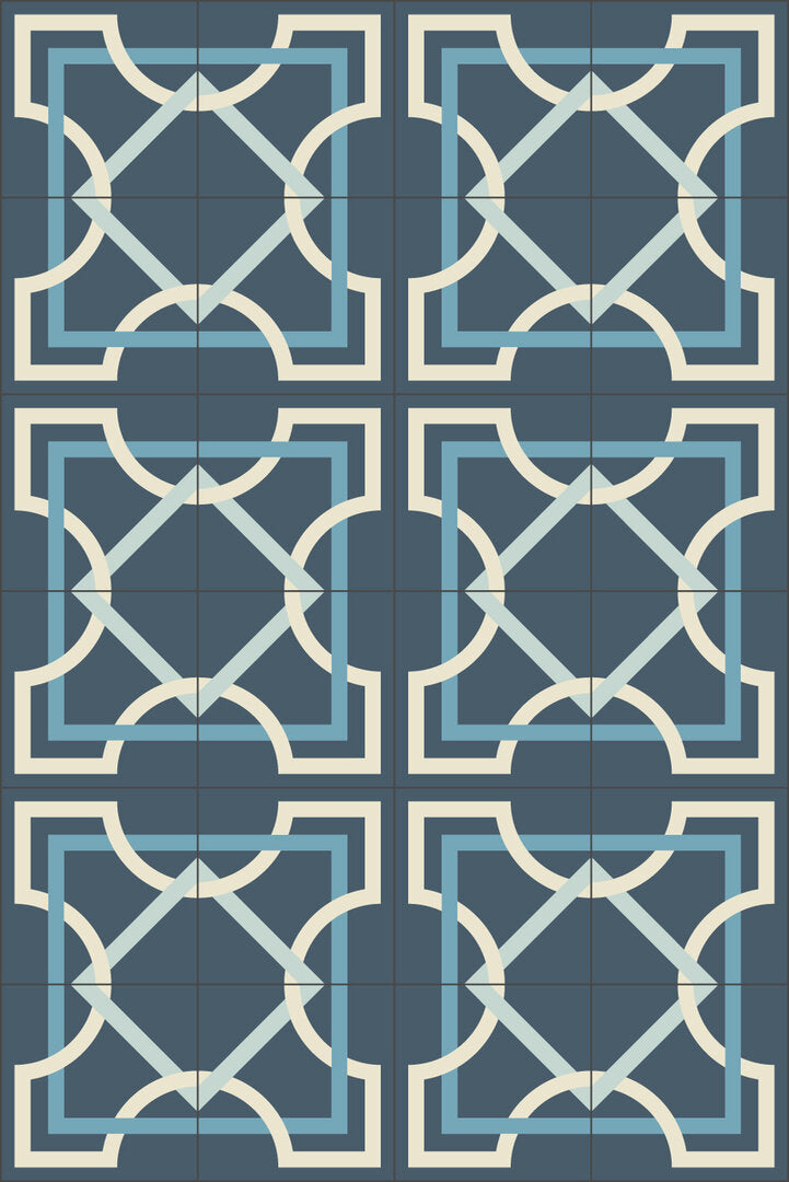 Bisazza cementtegel Square Tapis Marino 200 x 200
