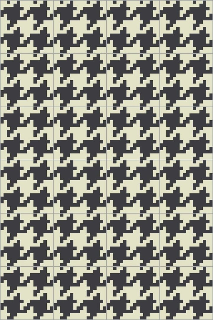 Bisazza cementtegel Square Traces Vaniglia 200 x 200