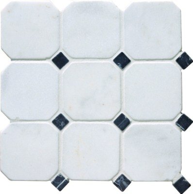 White Octagon 10 -  310 x 310 x 10