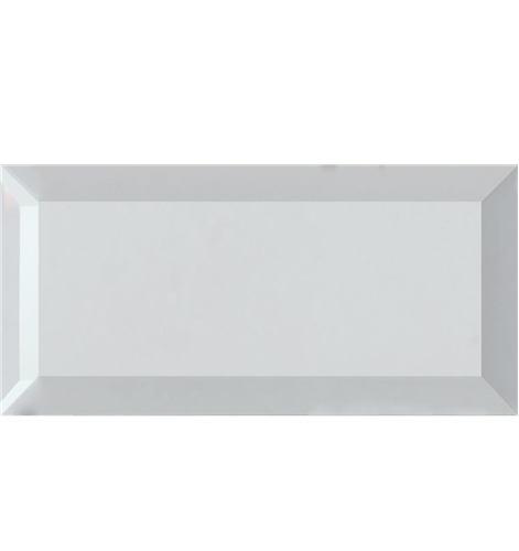 Silver Mirror Bevel 200 x 100 x 8