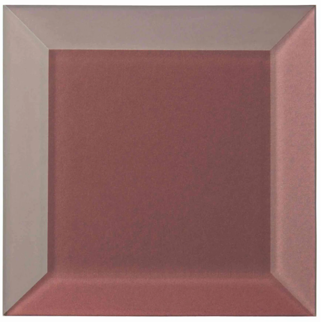 Metallic Glass Bevel 100 x 100 x 8