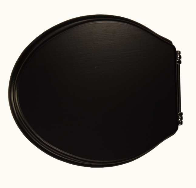 Lavatory Seat - Black Oak