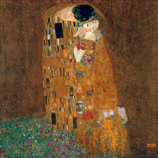 Gustav Klimt The Kiss 600 x 600