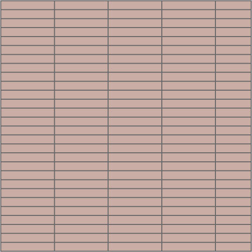 Winckelmans Rectangles 25 x 150 mm (Linear Pattern op net)