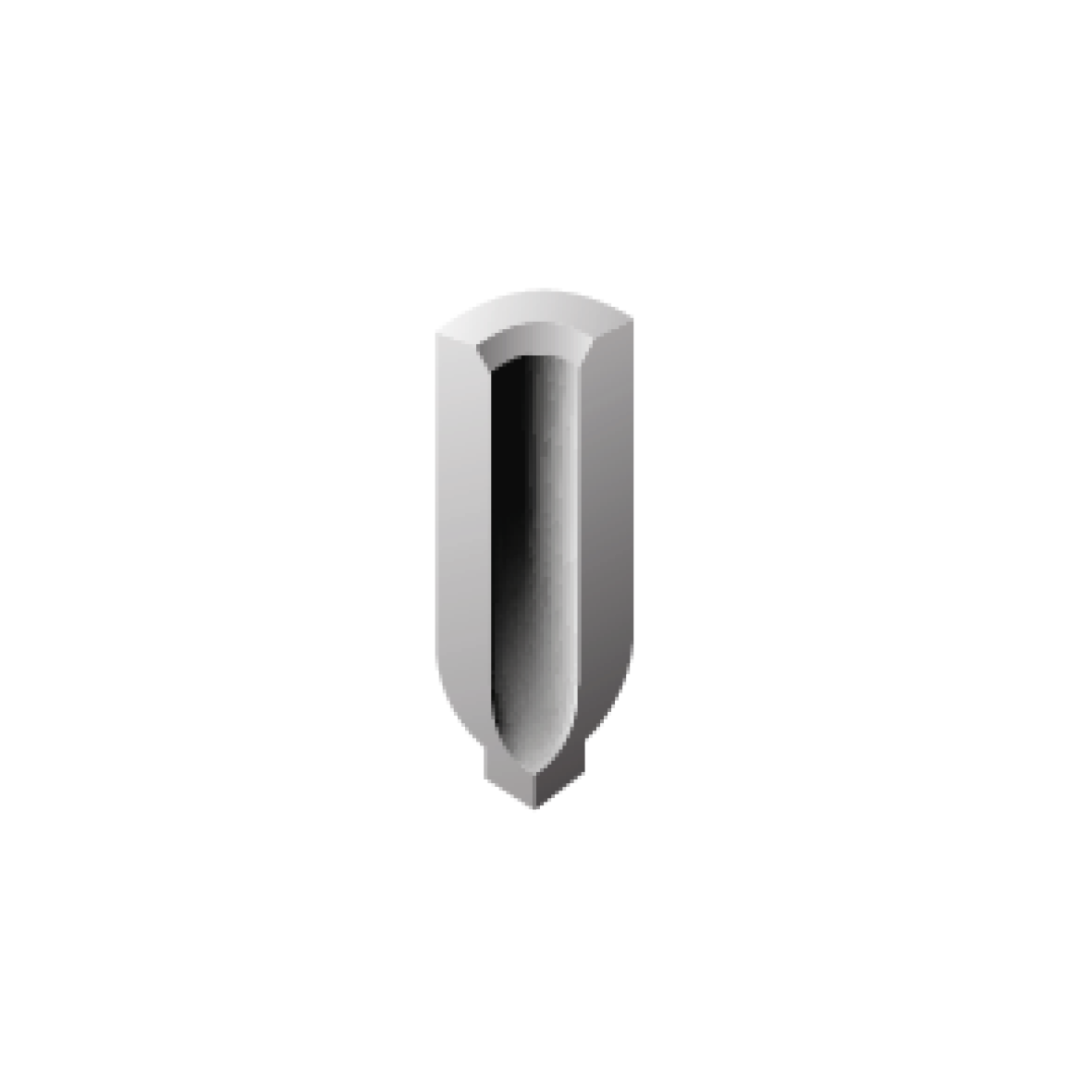 Accessoires #15 - Coved Skirting Internal Angle (Binnenhoek Holplint) 100 x 30