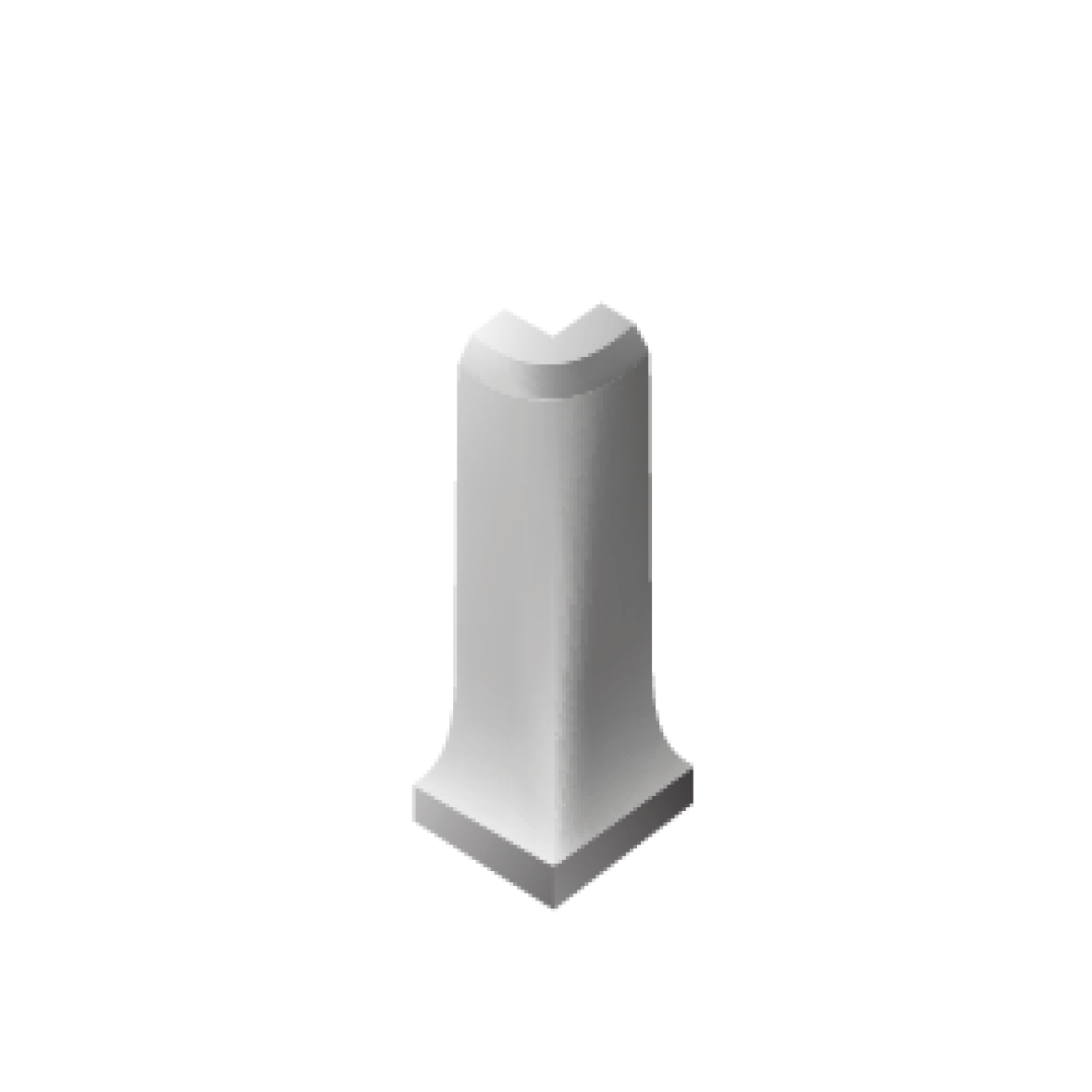 Accessoires #13 - Coved Skirting External Angle (Buitenhoek Holplint) 100 x 30