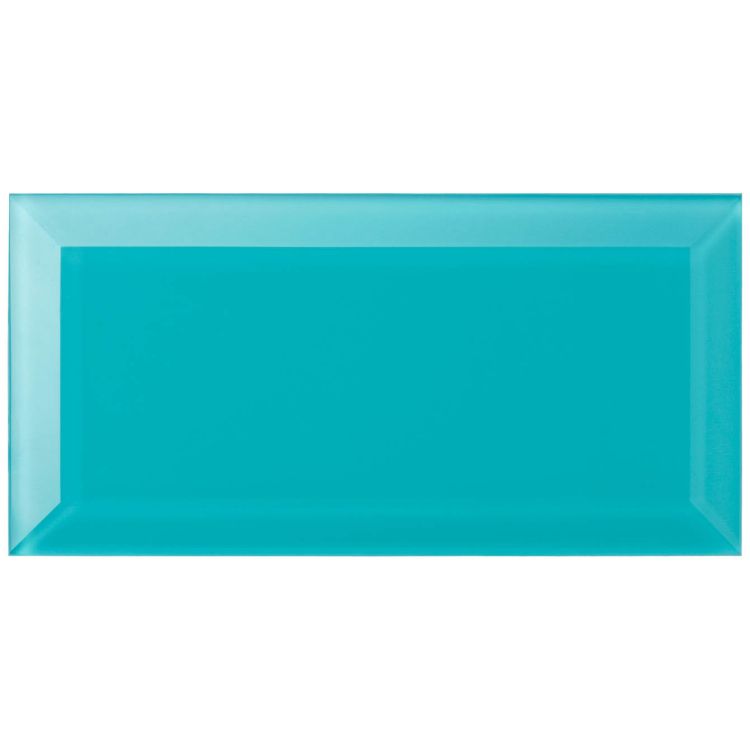 Clear Bevel 200 x 100 x 8