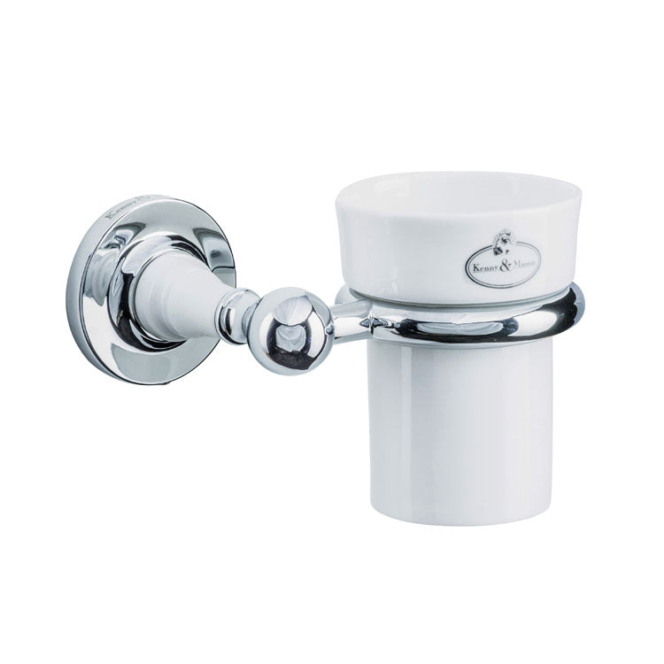 Fine Bone China Tumbler And Holder