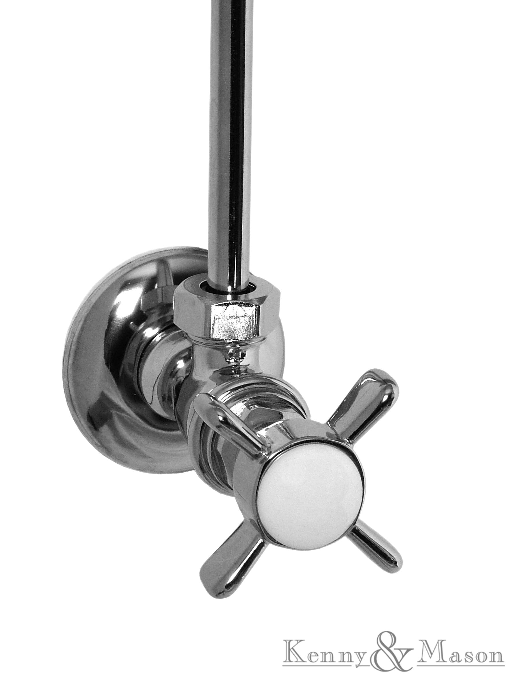 Lavatory Underbasin Supply Cock - 500mm Tube