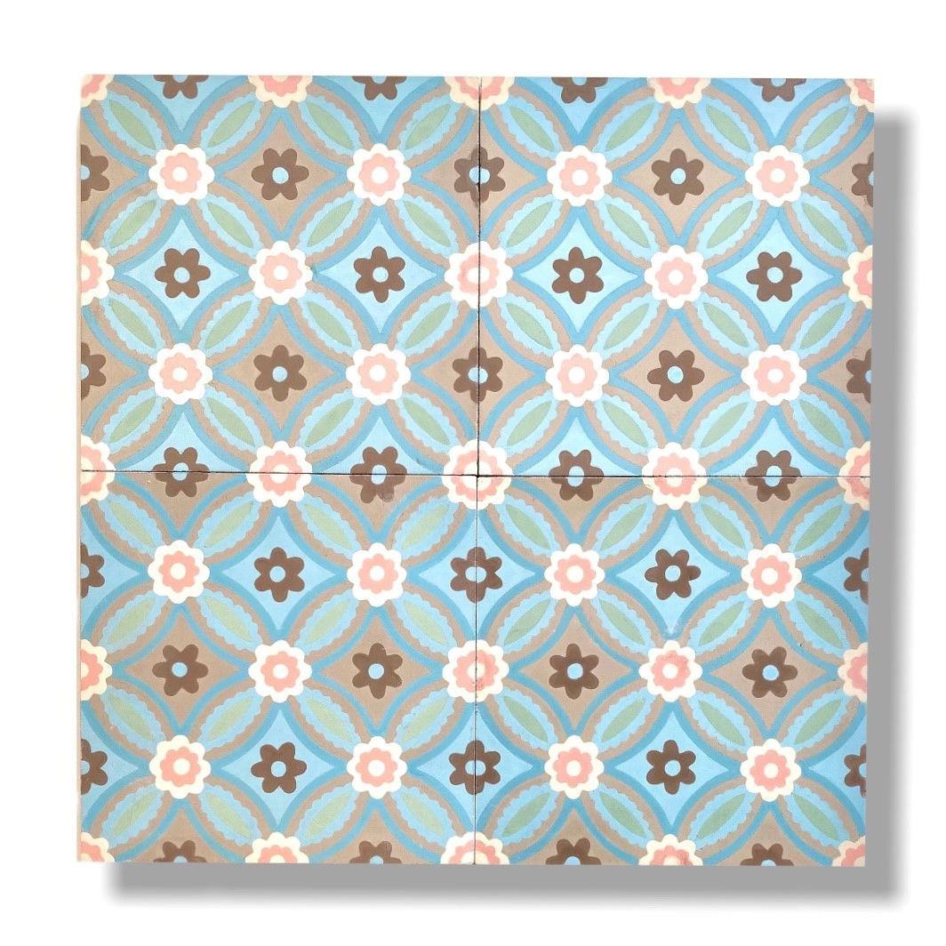 Poppy Blue 200 x 200 x 16