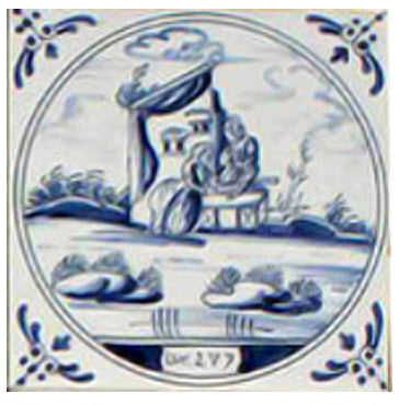 Bijbel tegel 12B - 130 x 130