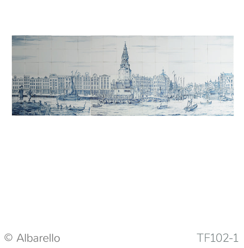 Tableau Stadsgezicht 780 x 2210 x 8