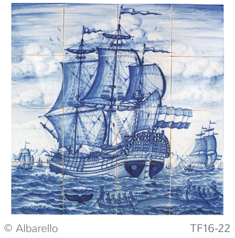 Walvisvaarder “Vrouwe Cornelia” 520 x 520 x 8