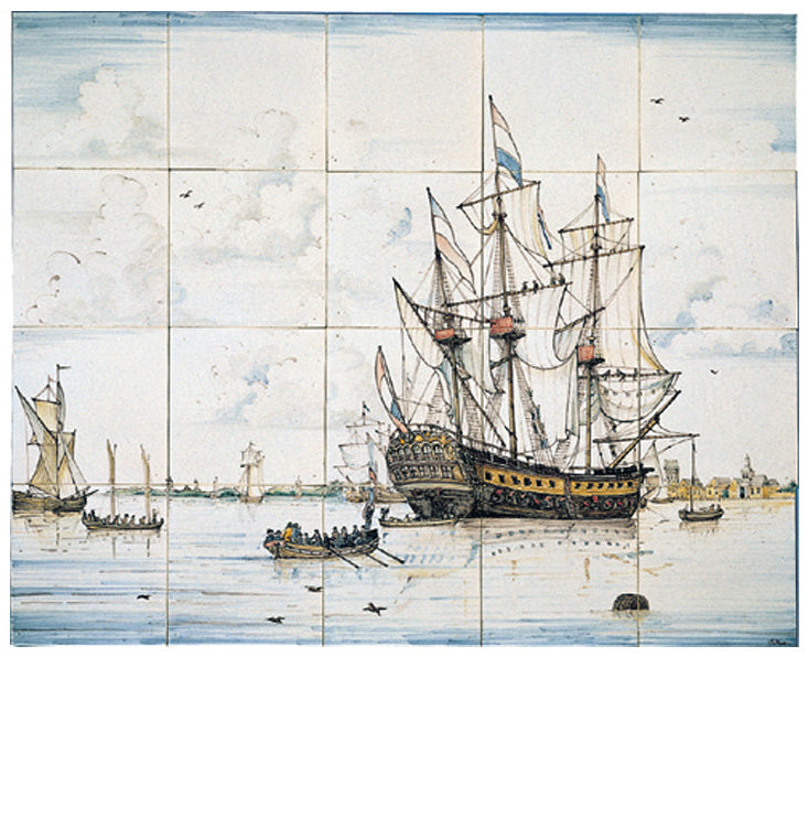 Westindievaarder kleur 520 x 650 x 8