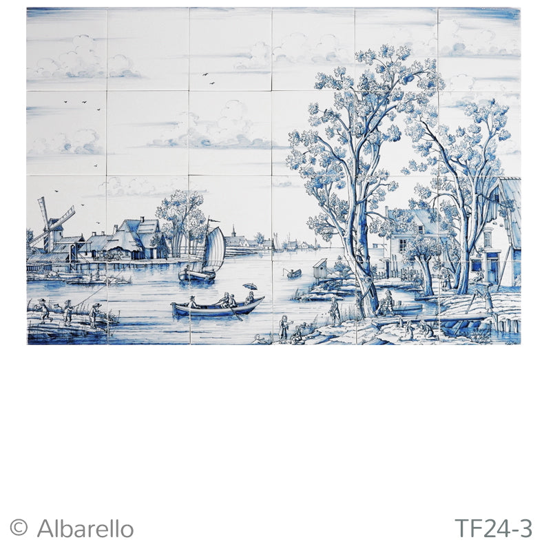 Zomerlandschap 520 x 780 x 8