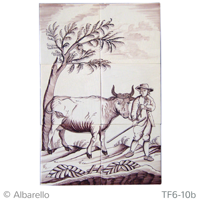 Boer met Koe 390 x 260 x 8