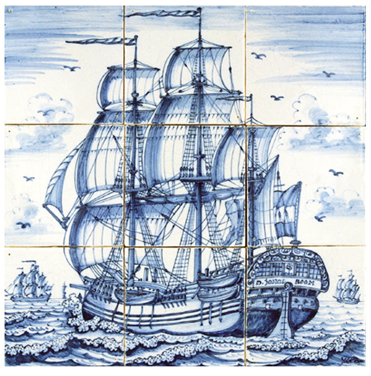 Walvisvaarder 390 x 390 x 8