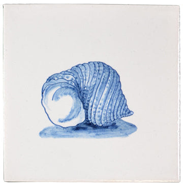 Schelp 1 Blauw  - 130 x 130