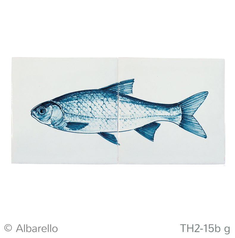 Vis Sneep Blauw 130 x 260 x 8