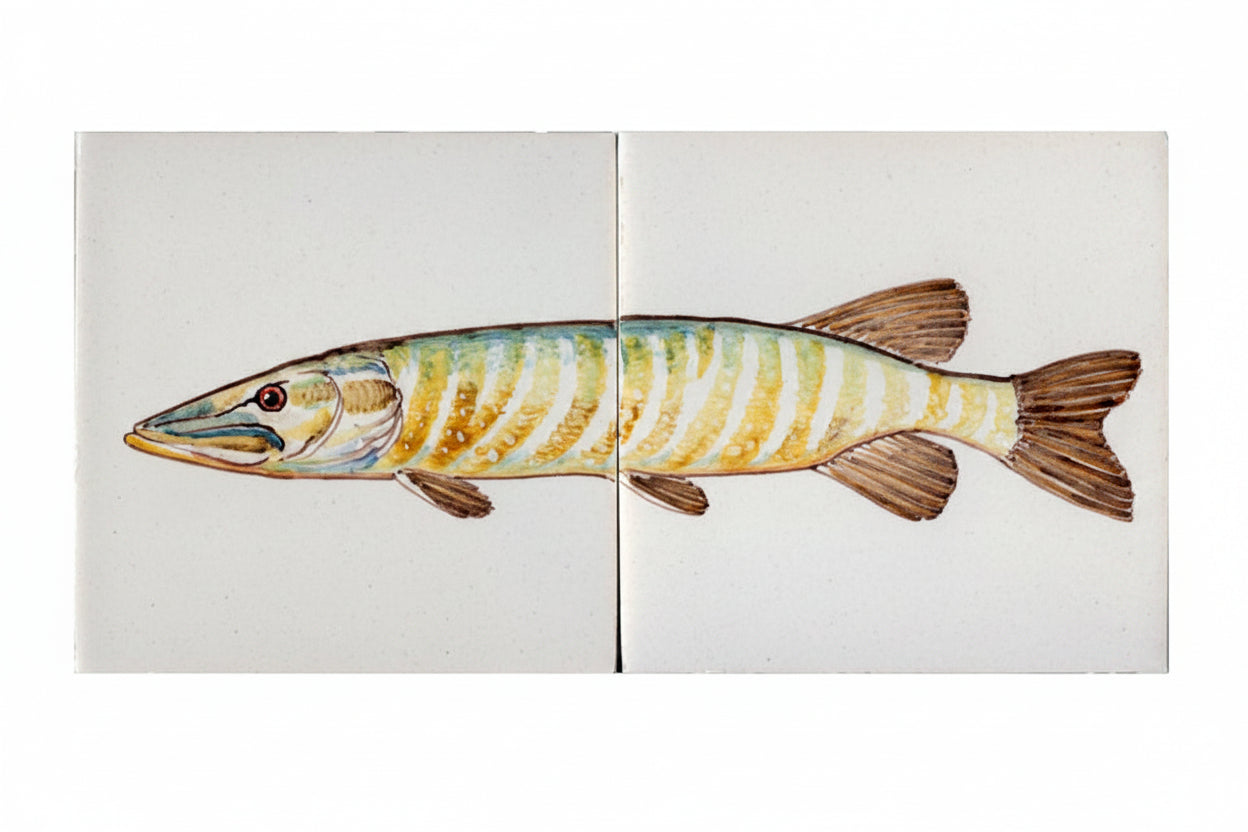 Vis Snoek Kleur 130 x 260 x 8