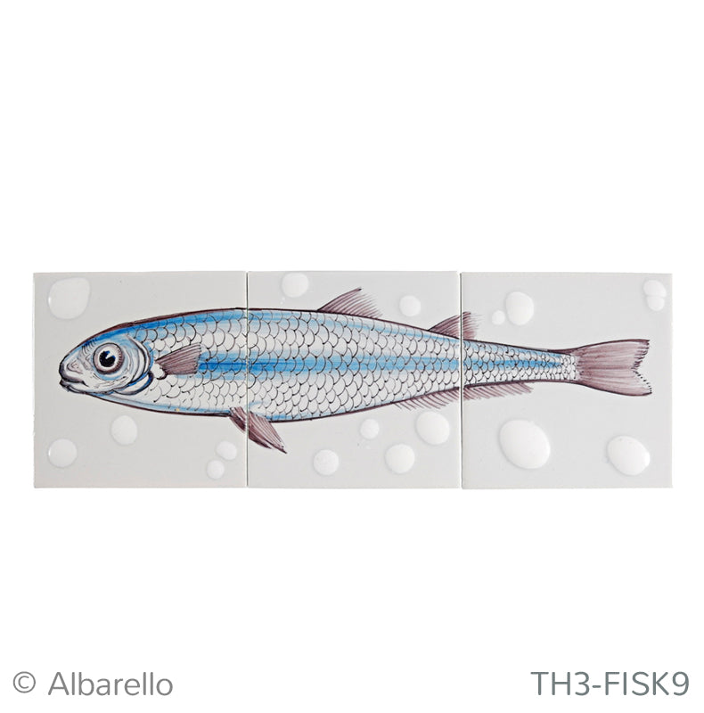 Fisk 9  - 130 x 390 x 8