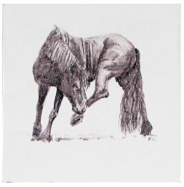 Paard 2  - 130 x 130