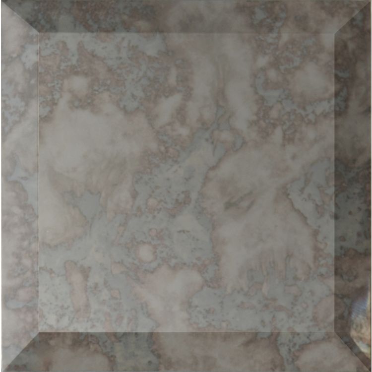 Antique Mirror Bevelled Finishing Piece 100 x 100 x 5