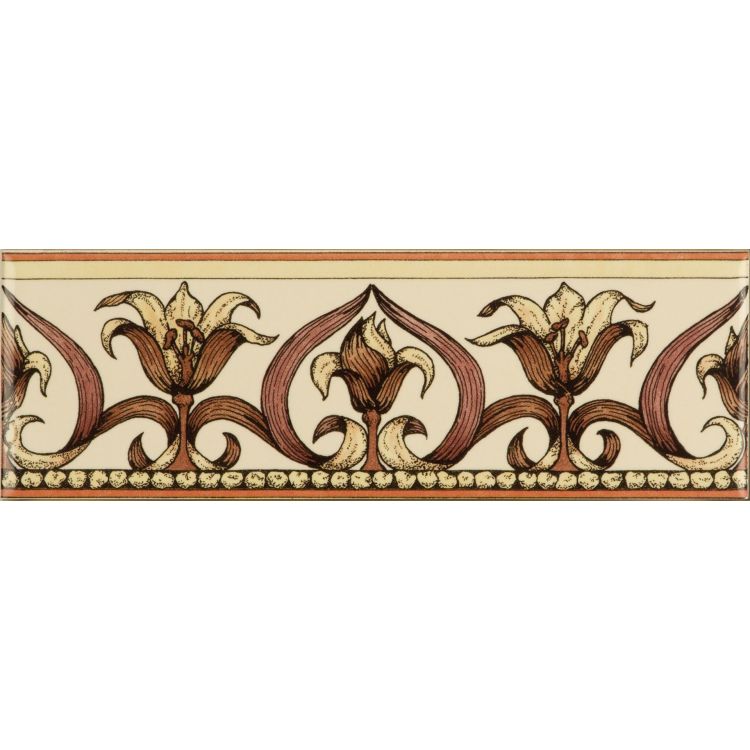 Art Nouveau Lily Pink 152 x 50