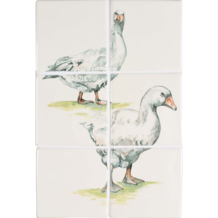 Cuthbert & Gertrude 6 Tile Panel 369 x 246 x 10