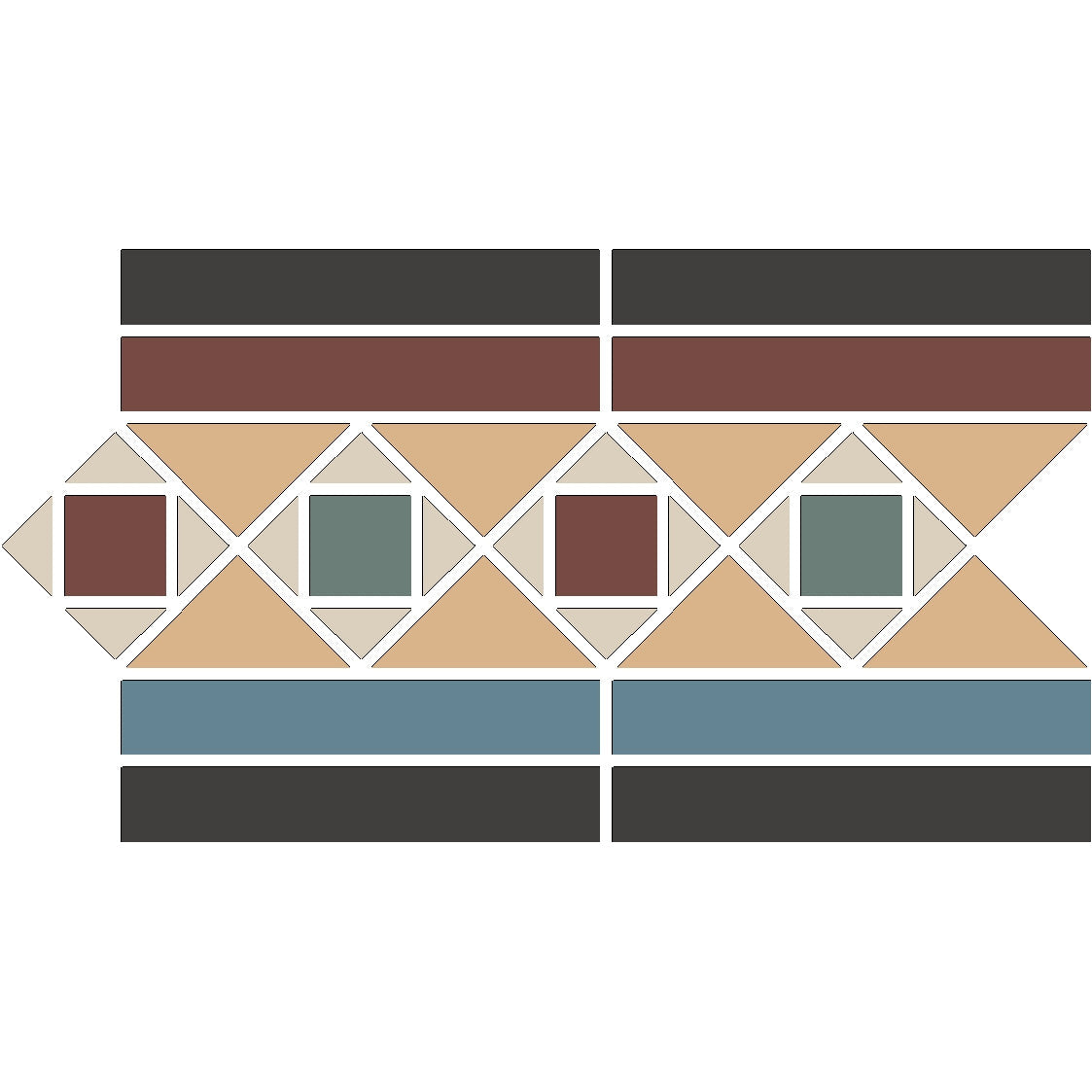 Baldonnel With 2 Strips Border