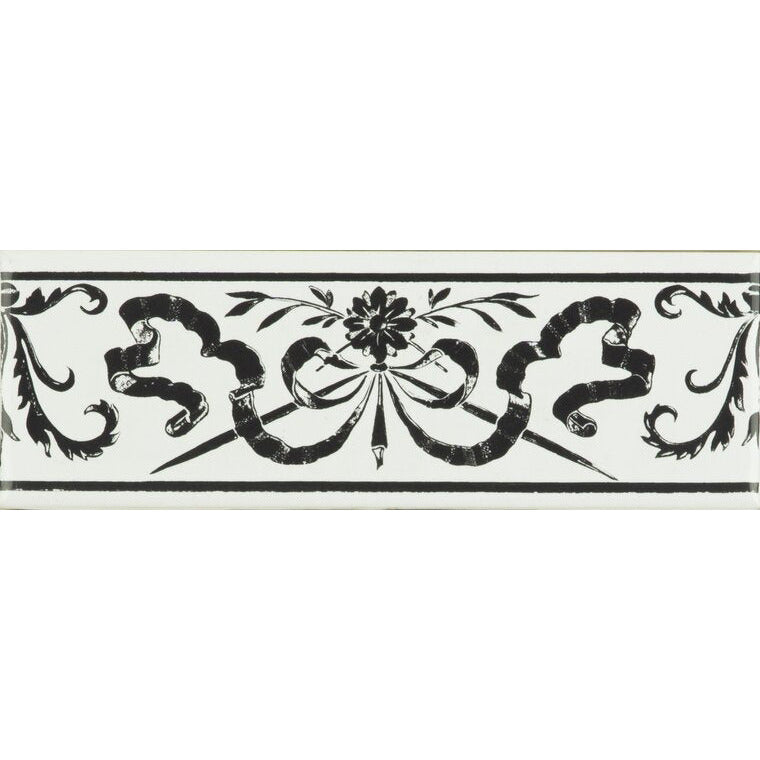 Jet Black Love Knot, 152 x 50 x 7