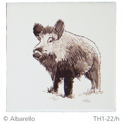 Wild Zwijn 130 x 130 x 8