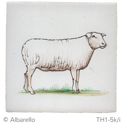 Schaap (Dieren rond de boerderij) 130 x 130 x 8