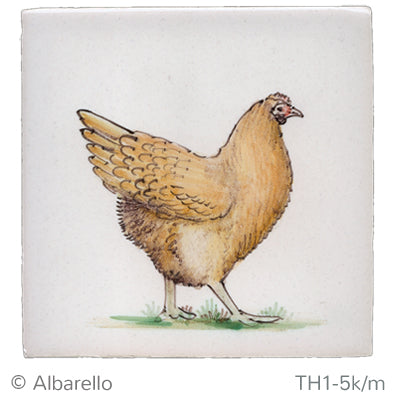 Kip (Dieren rond de boerderij) 130 x 130 x 8
