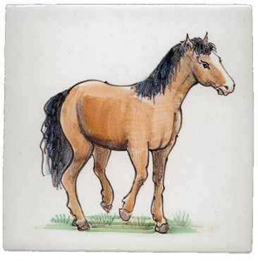 Paard 2 (Dieren rond de boerderij) 130 x 130 x 8