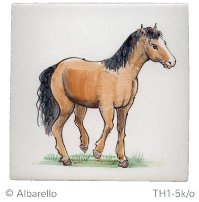 Paard 2 (Dieren rond de boerderij) 130 x 130 x 8